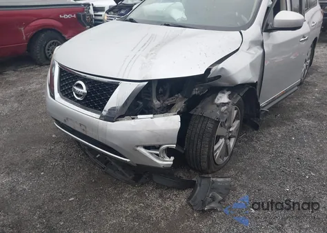 2014 Nissan Pathfinder Platinum from USA, damaged, VIN 5N1AR2MM1EC612681